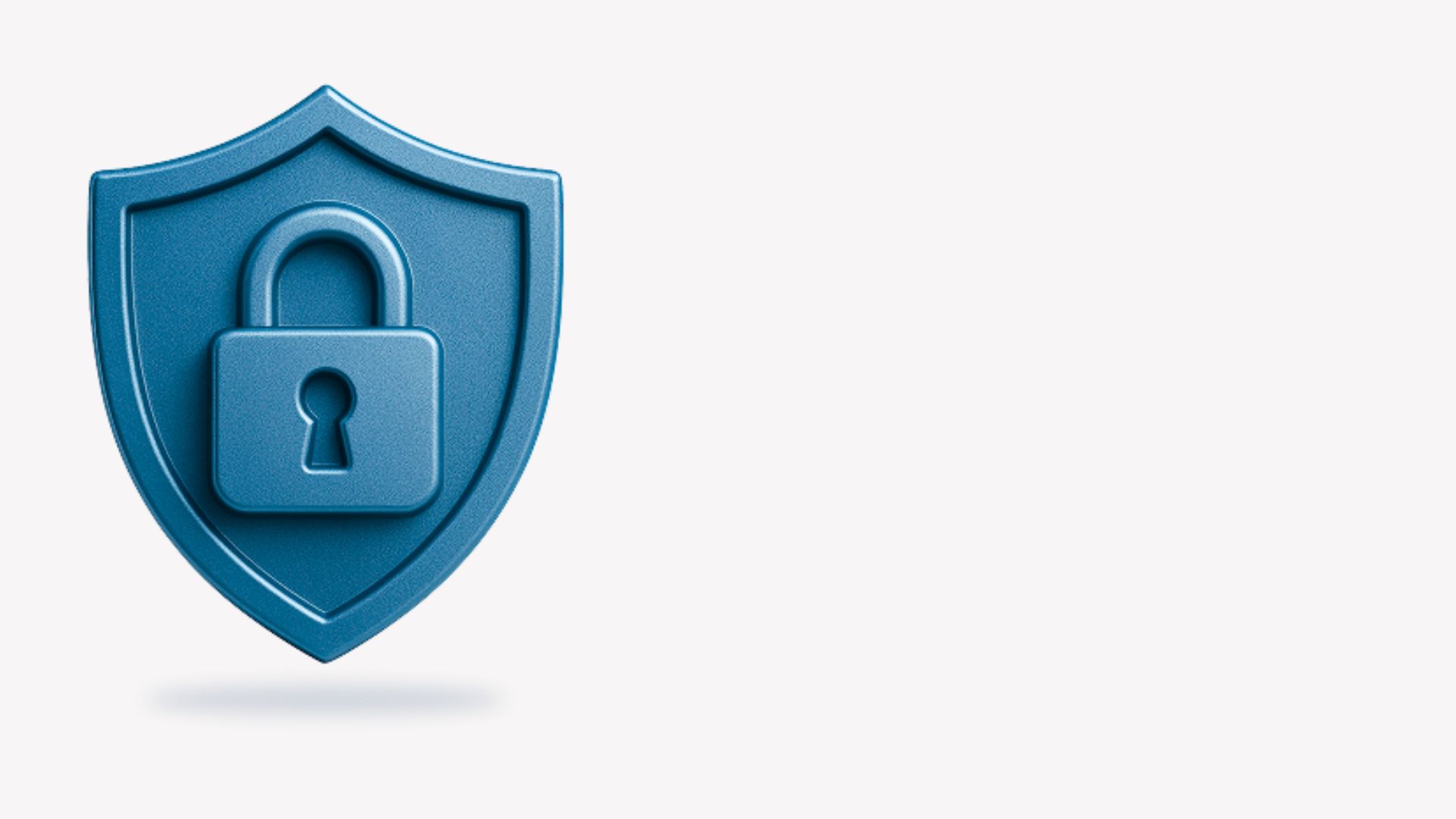 Dark metallic shield with lock icon symbolizing secure Wi-Fi network protection